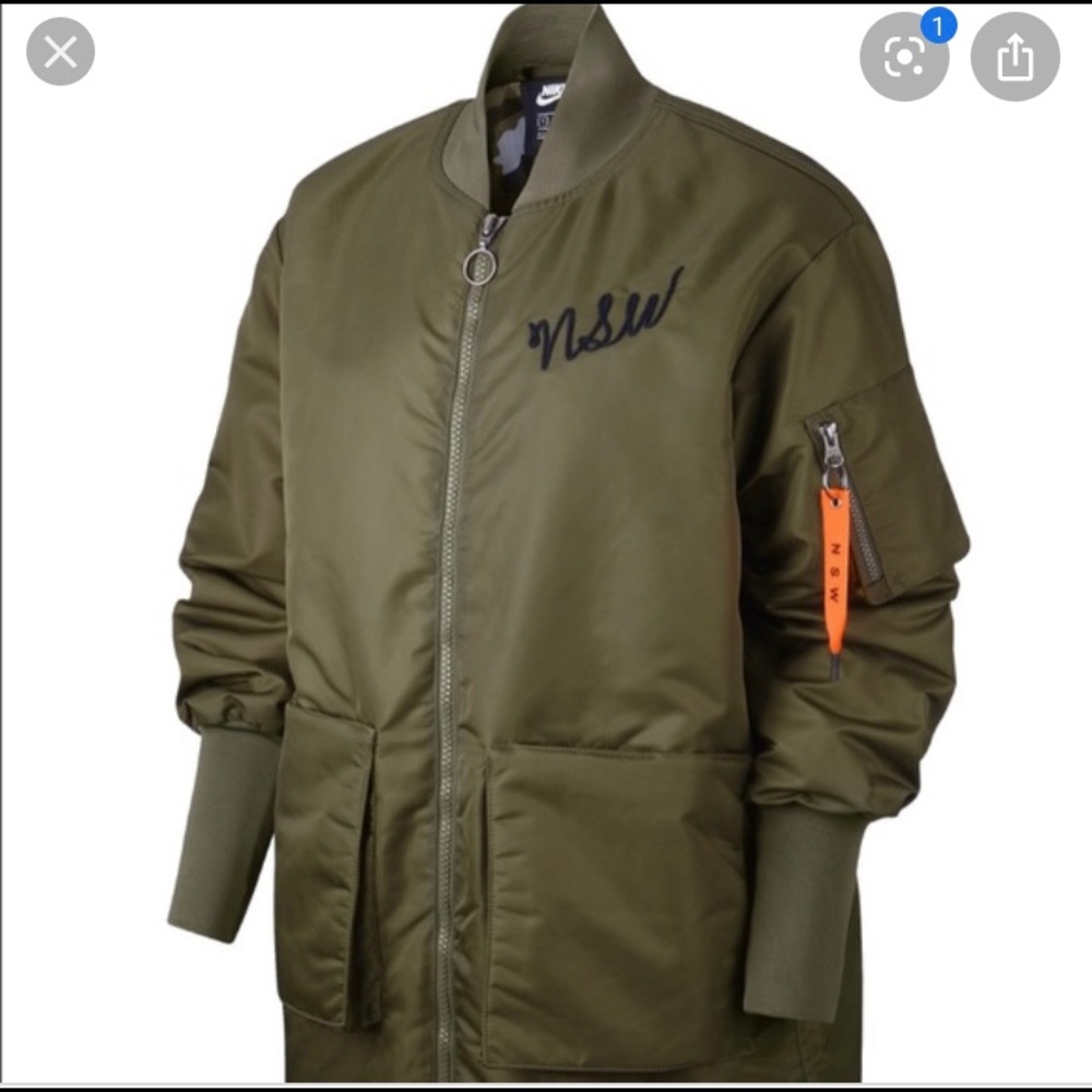 Nike NSW Olive Green Parka - Brand new with tags